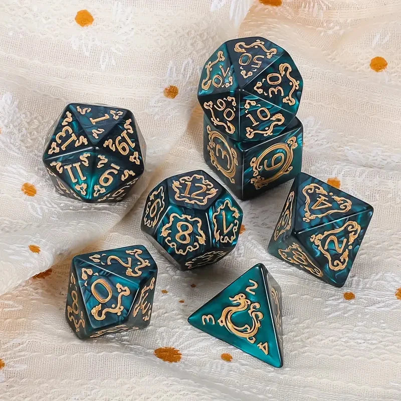Dragon Pattern Dice