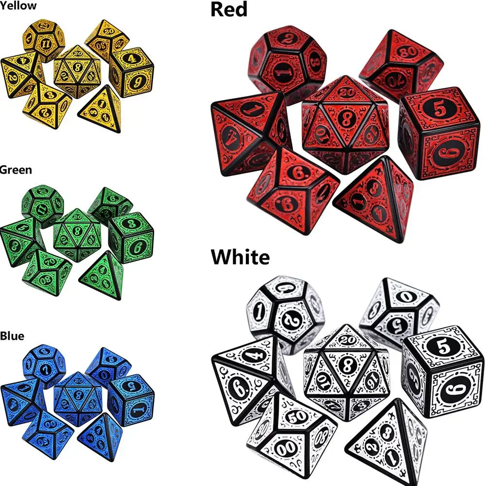 Black Trimmed Dice