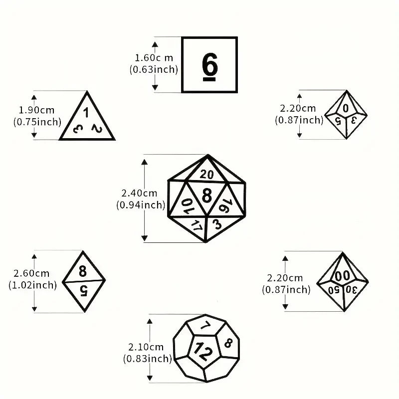 Dragon Pattern Dice