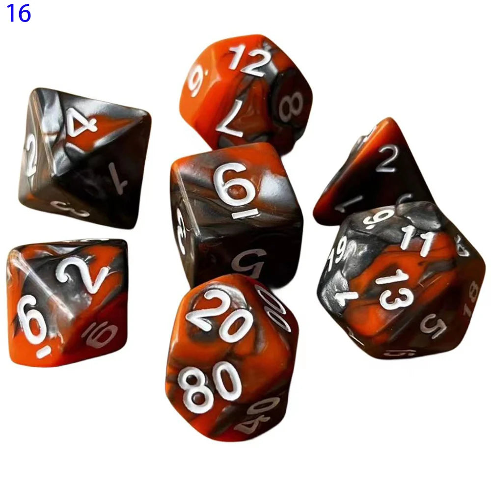 Color Swirl Dice