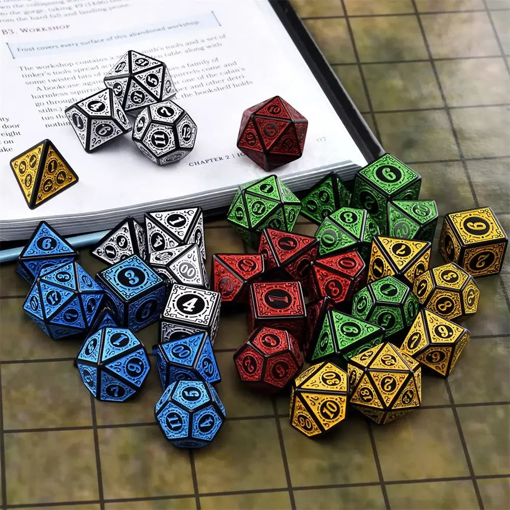 Black Trimmed Dice