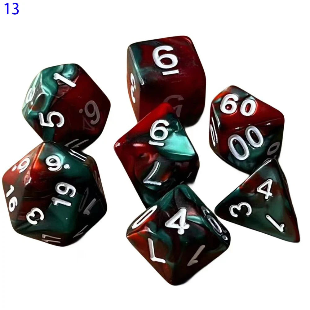 Color Swirl Dice