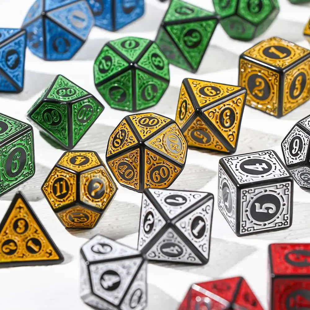 Black Trimmed Dice