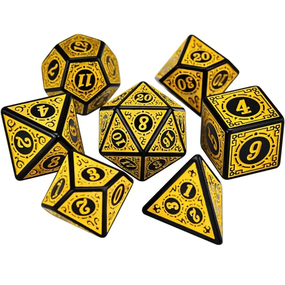 Black Trimmed Dice