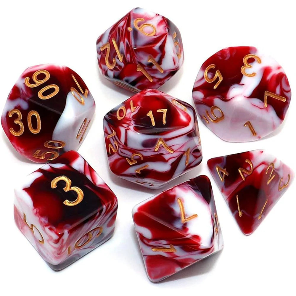 Color Swirl Dice
