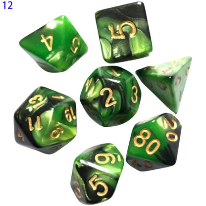 Color Swirl Dice