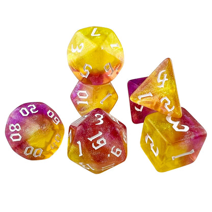 MTG/DND Dice 7pc per set.