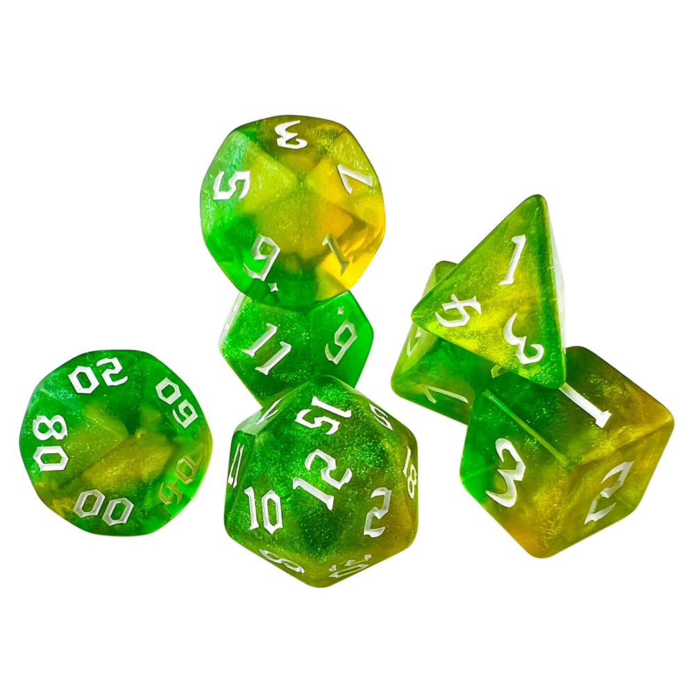 MTG/DND Dice 7pc per set.