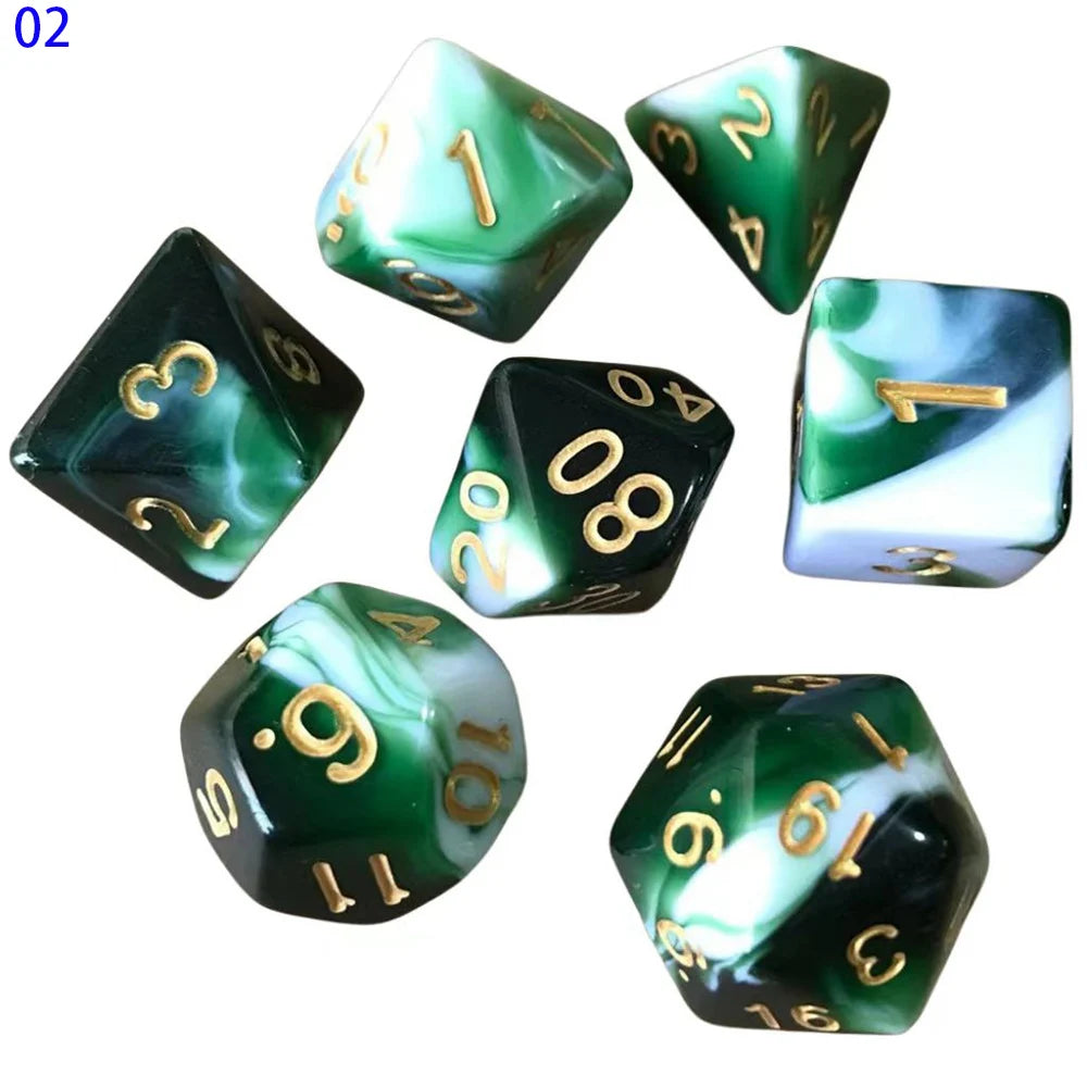 Color Swirl Dice