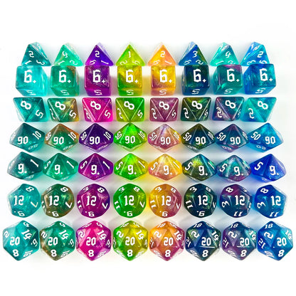 MTG/DND Dice 7pc per set.