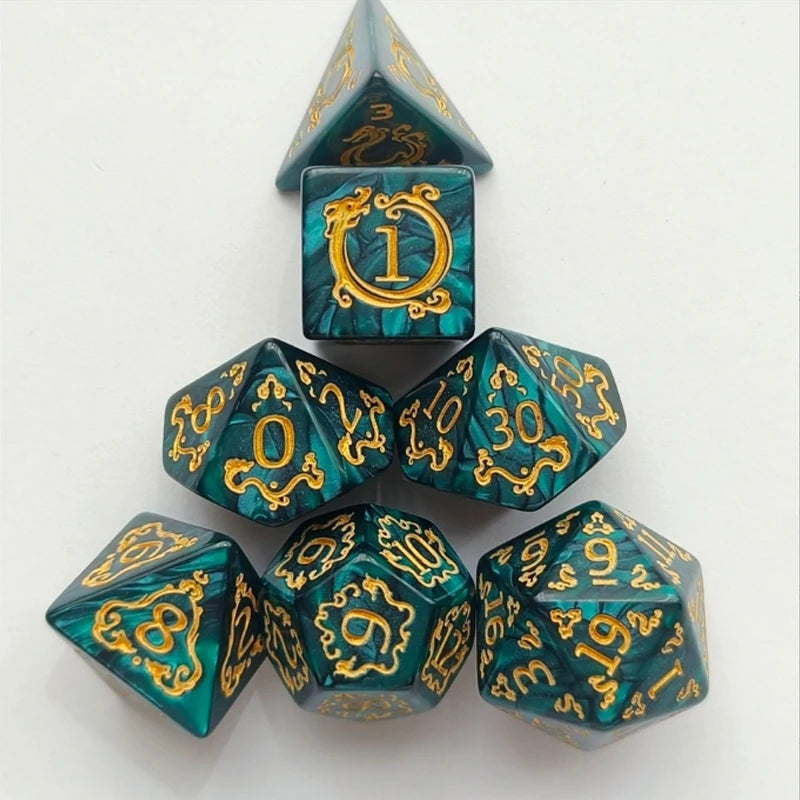 Dragon Pattern Dice