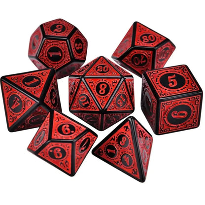 Black Trimmed Dice