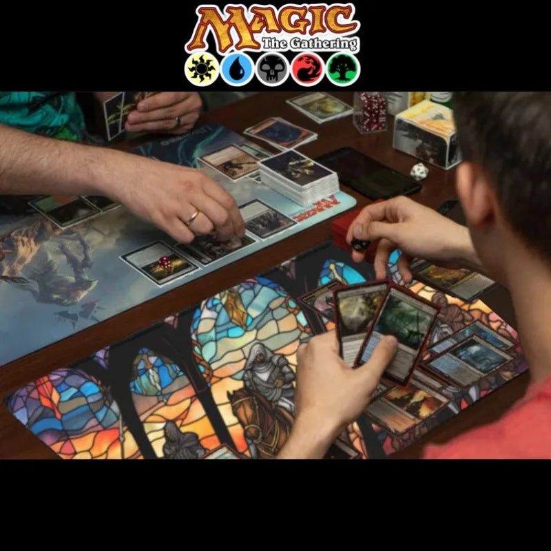 Stained Glass Knights Playmat