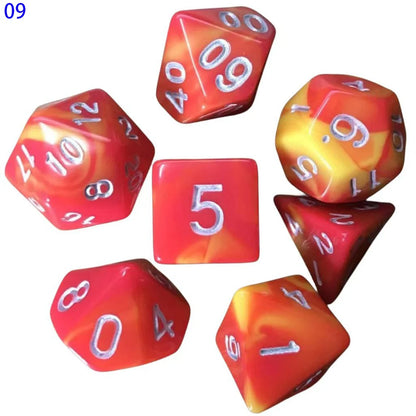Color Swirl Dice