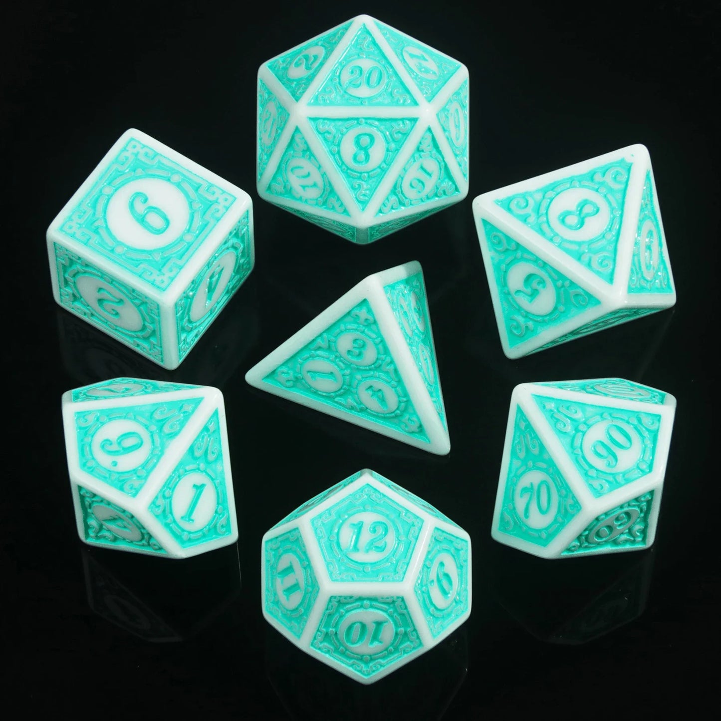 Pastel Colored Dice