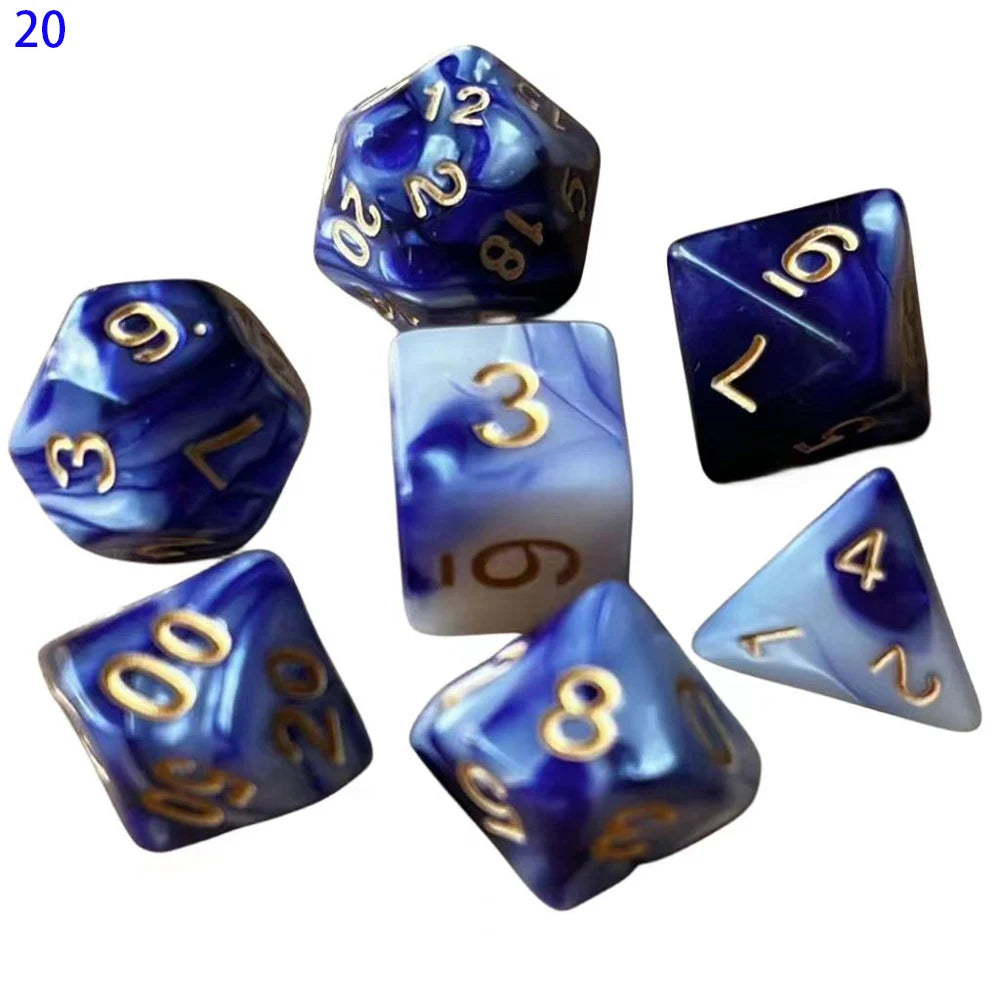 Color Swirl Dice
