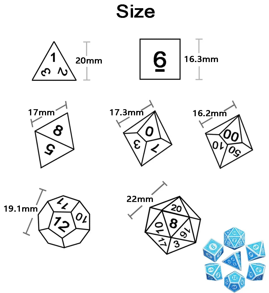 Pastel Colored Dice