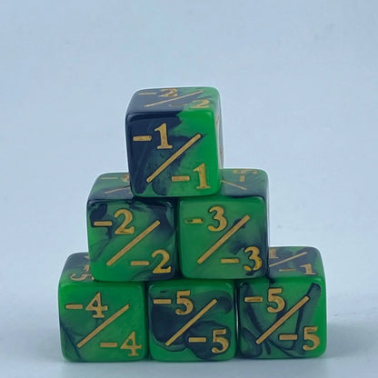 10Pcs Dice counters