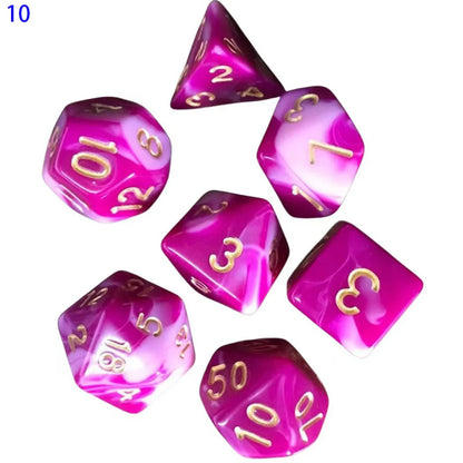 Color Swirl Dice