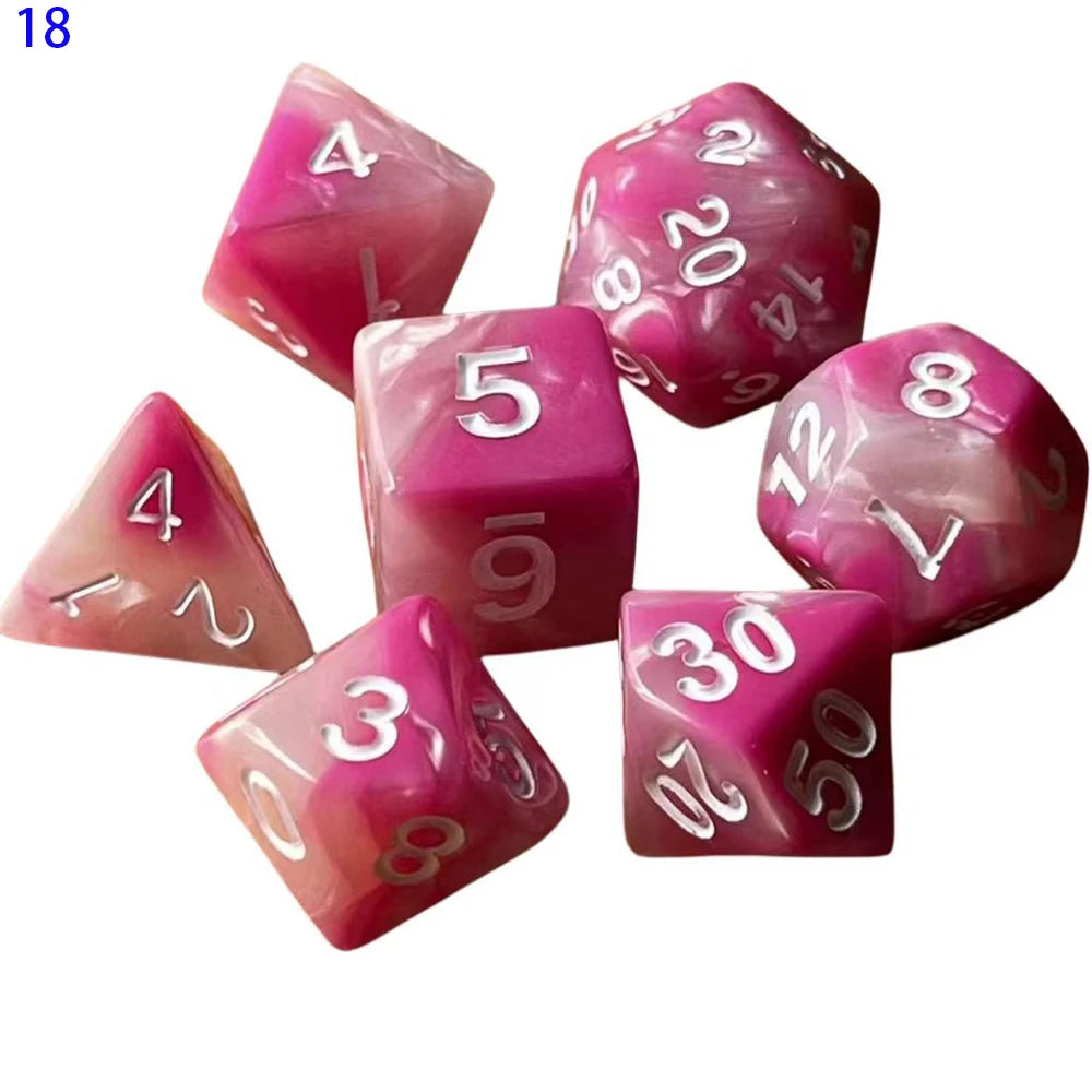 Color Swirl Dice