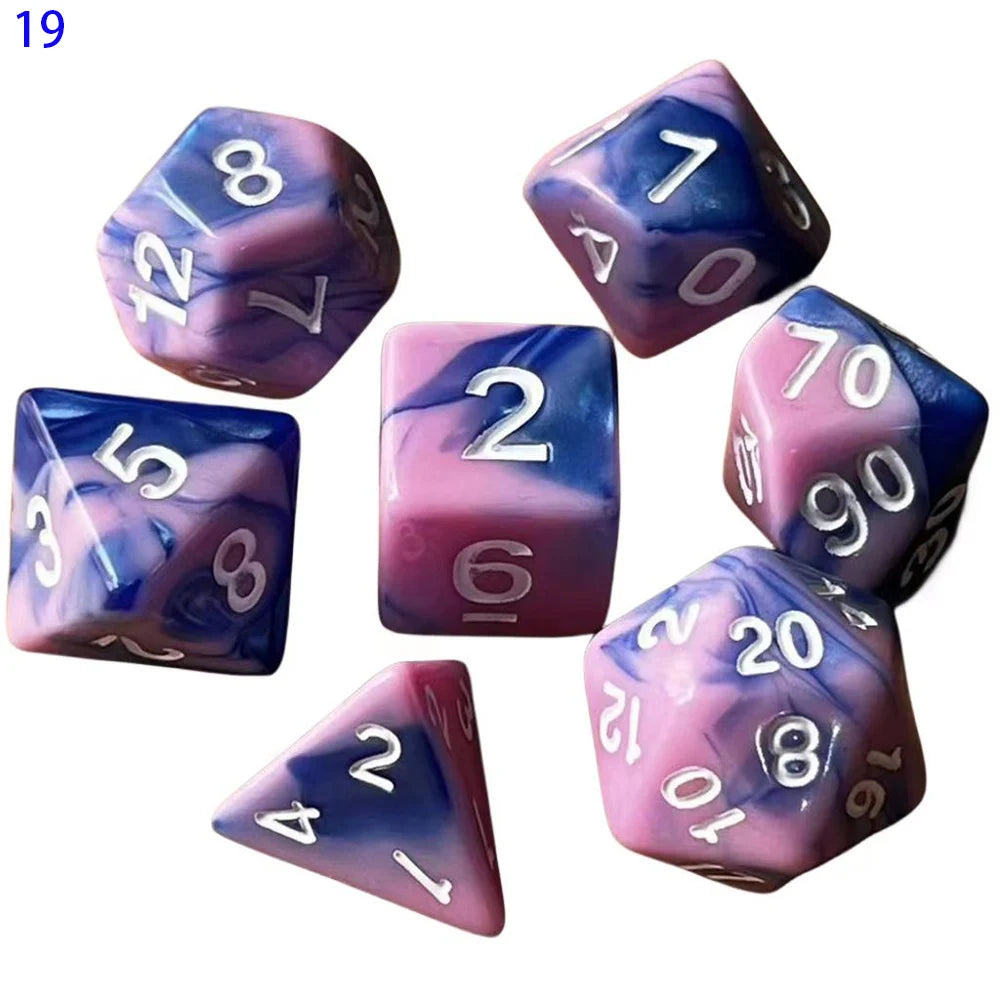 Color Swirl Dice