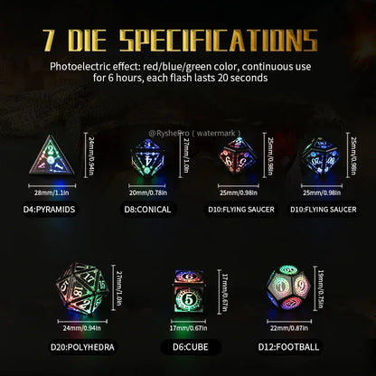 LED Dice Set