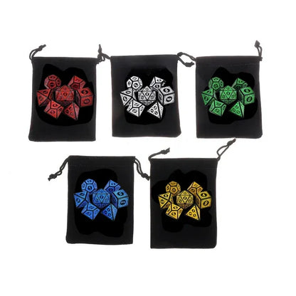 Black Trimmed Dice