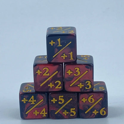 10Pcs Dice counters