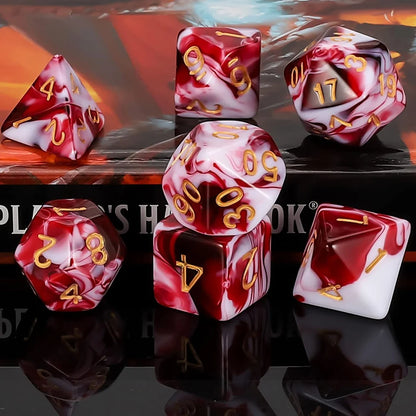 Color Swirl Dice