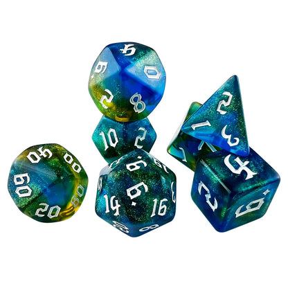 MTG/DND Dice 7pc per set.