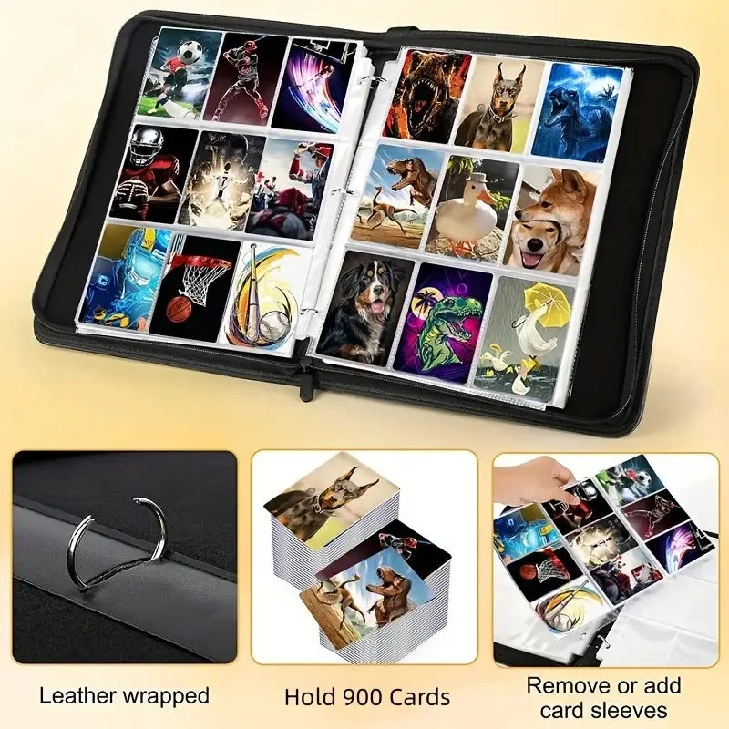 9 Pocket Card Binder
