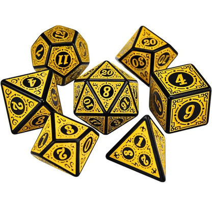 Black Trimmed Dice