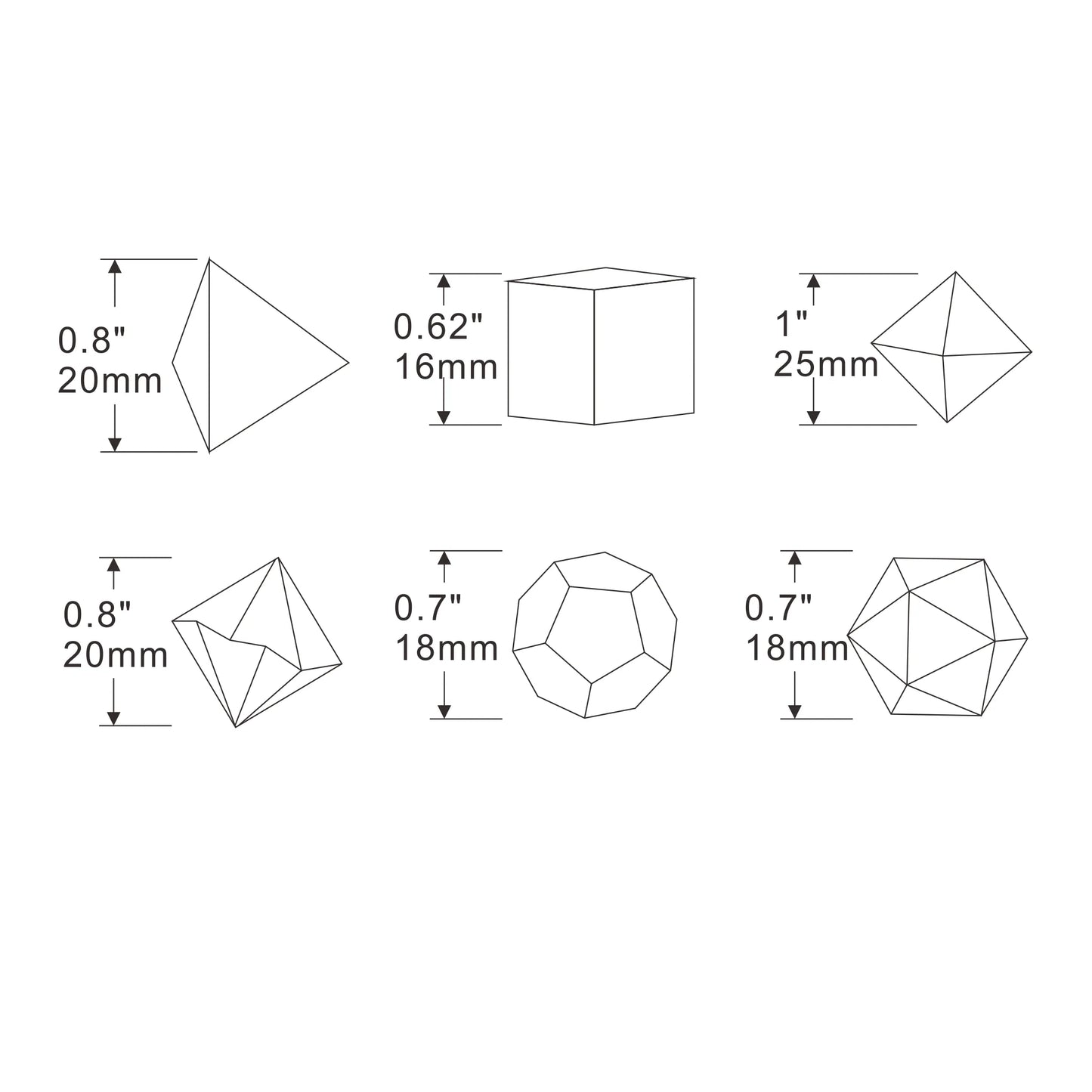 Blood Stain Dice Set