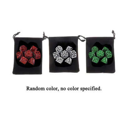 Black Trimmed Dice