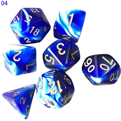 Color Swirl Dice