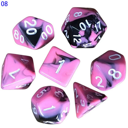 Color Swirl Dice