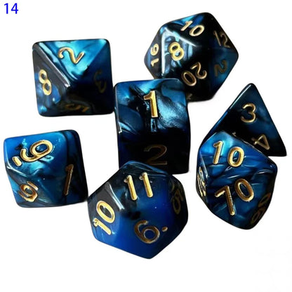 Color Swirl Dice