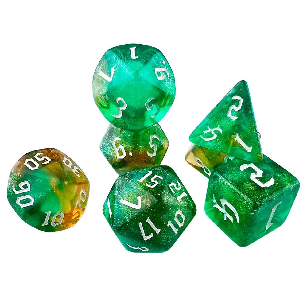MTG/DND Dice 7pc per set.