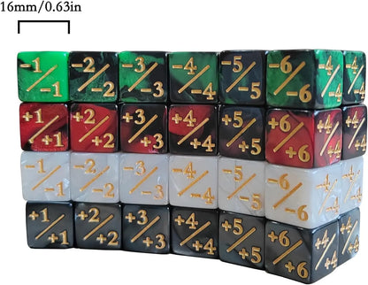 10Pcs Dice counters